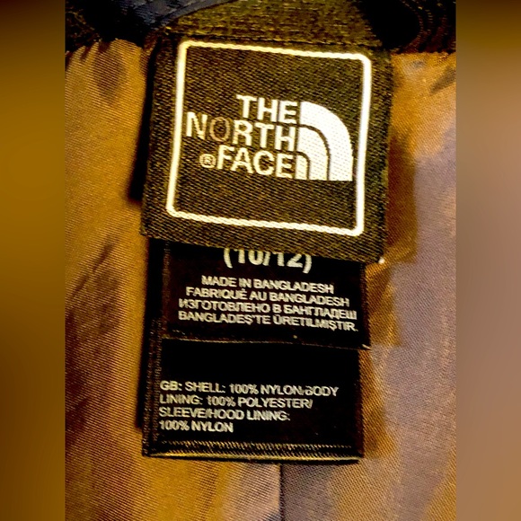 NORTH FACE Windbreaker/Raincoat sz M(10-12) girls - Picture 4 of 7